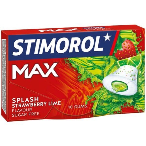 Stimorol Max Splash Strawberry Lime 22g