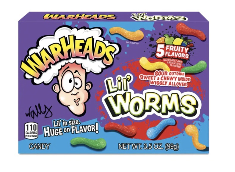 Warheads Lil Worms 99g