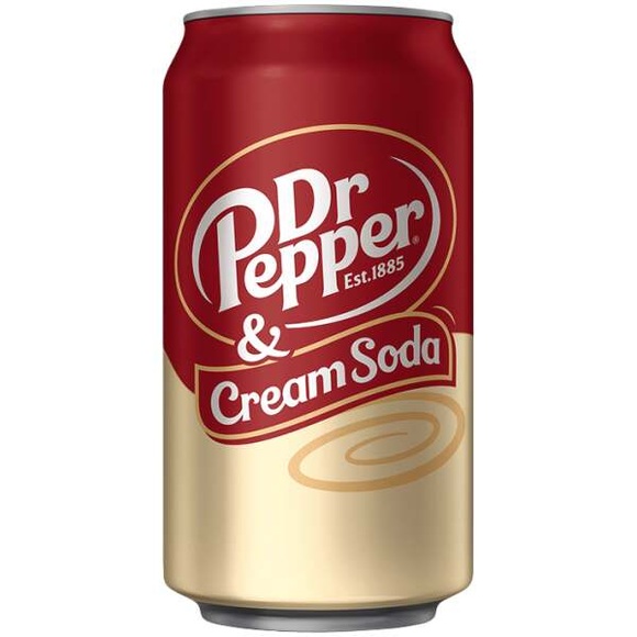 Dr Pepper USA Cream Soda, 355 ml
