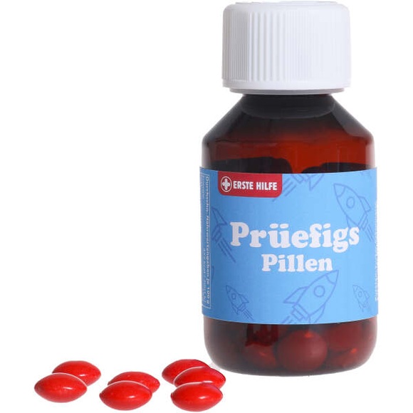 Prüefigs-Pillen Schokopillen