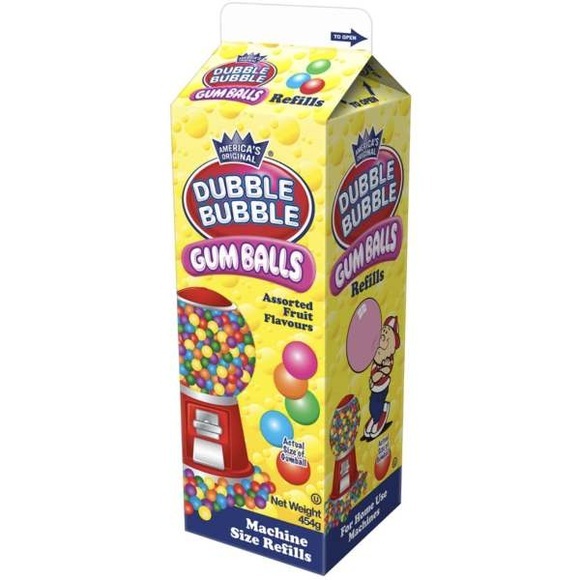 Dubble Bubble Gumballs Nachfüller 400g