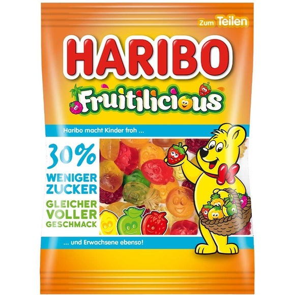 Haribo Fruitilicious Beutel 160g