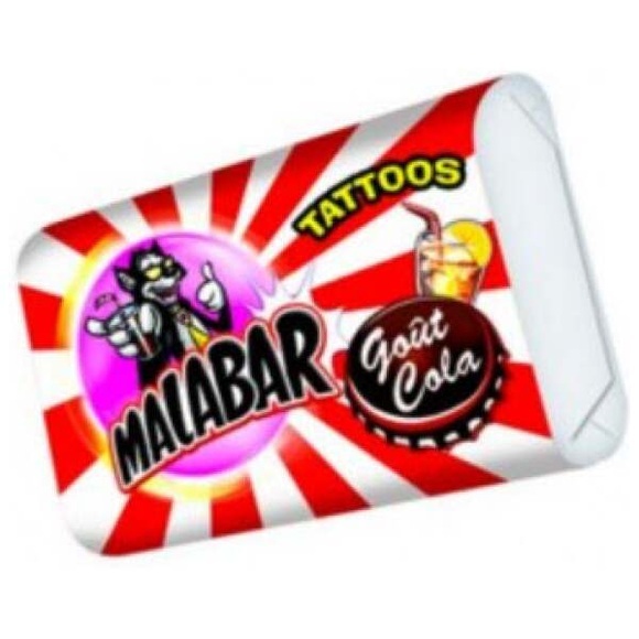 Malabar Kaugummi Cola mit Tattoo