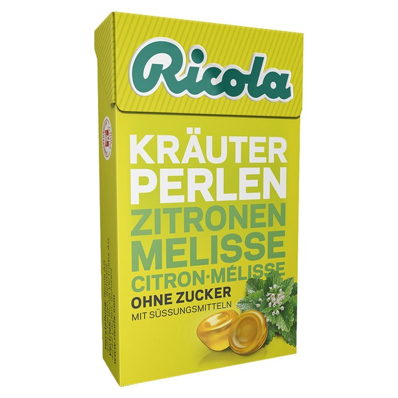 Ricola Kräuter Perlen Zitronenm Bonbon ohne Zucker (25 g)