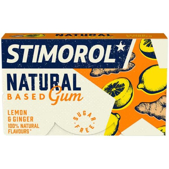 Stimorol Natural Lemon & Ginger 18g