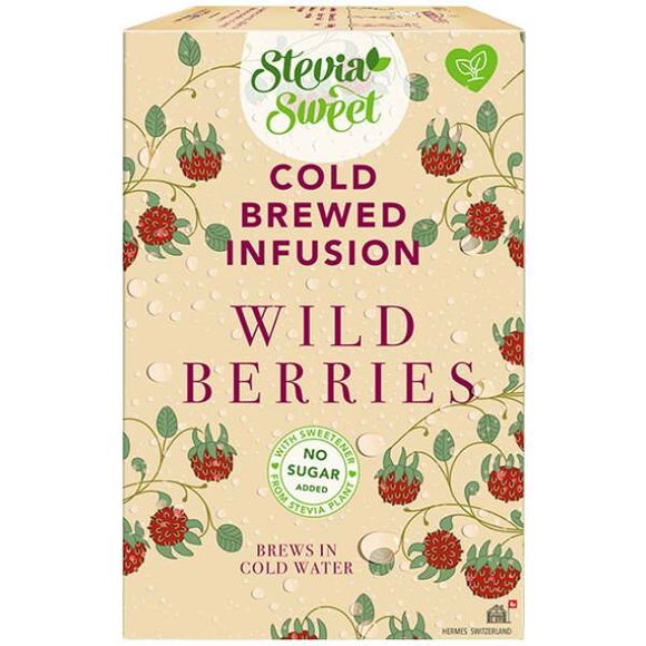 Stevia Sweet Cold Infusion Eistee Wild Berries ohne Zucker
