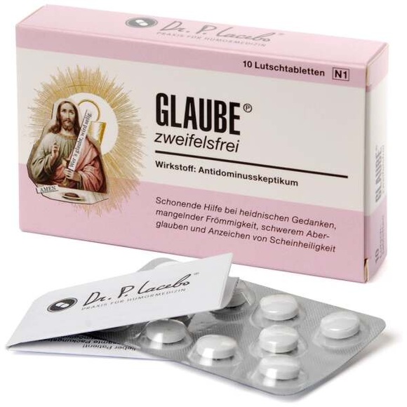 Glaube zweifelsfrei Tabletten/Lutschbonbons