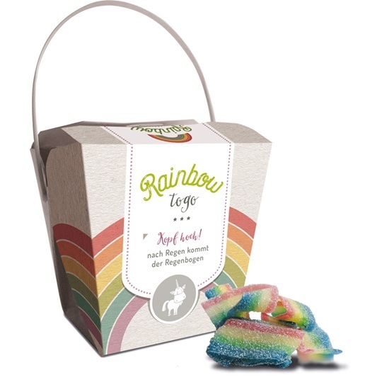 Rainbow to go - Einhorn Fruchtgummibänder