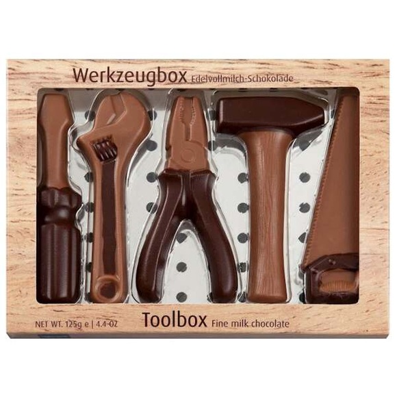 Schokoladen Werkzeugbox 125g