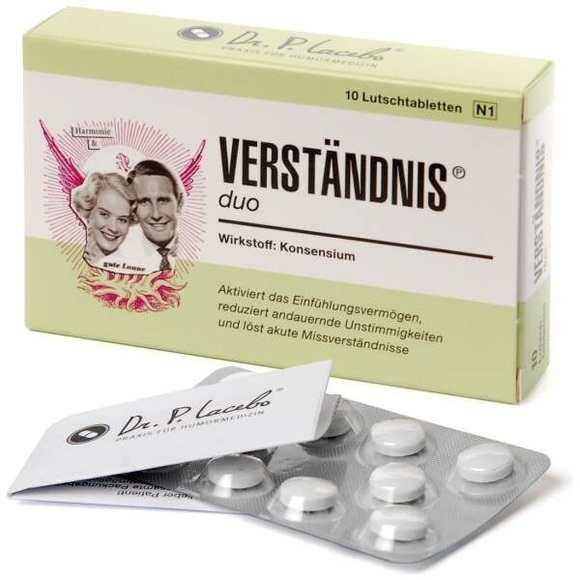 Verständnis duo Tabletten/Lutschbonbons