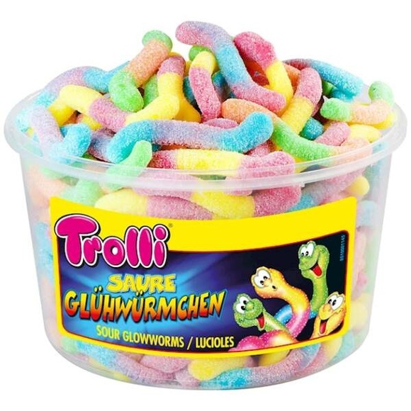 Trolli Glühwürmchen Bonbons 150Stk