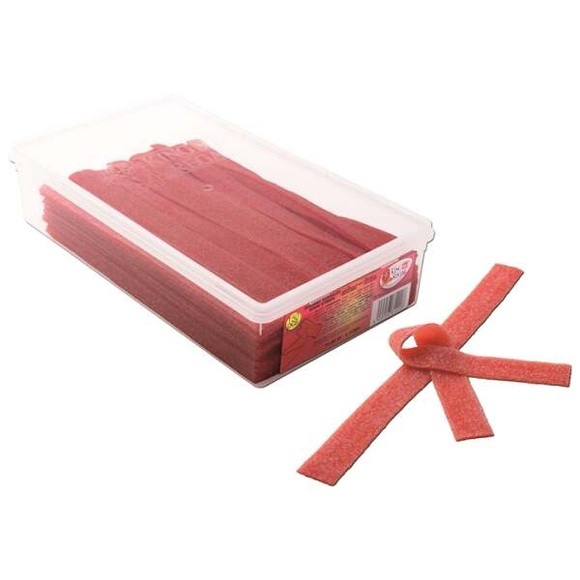 King Regal Sour Strips rot Erdbeer 150 Stk.
