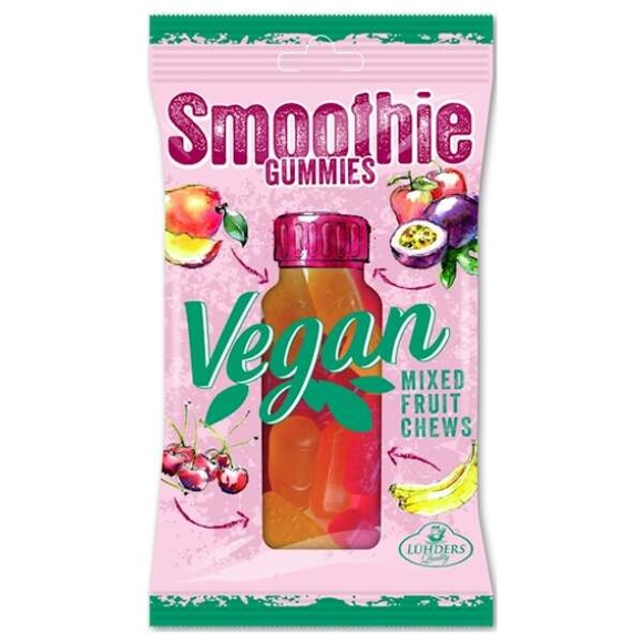 Lühders Vegan Smoothie Gummies Kiba-Exotic 80g