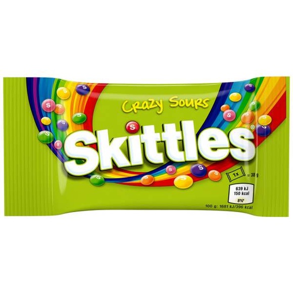 Skittles Crazy Sours 38g