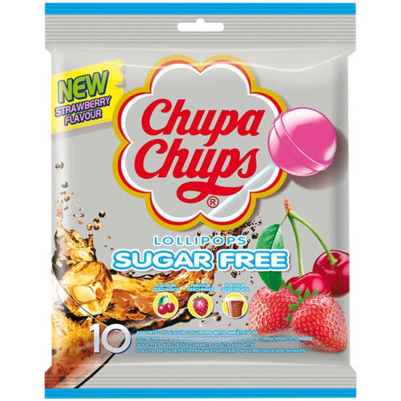 Chupa Chup Sugar Free 110g