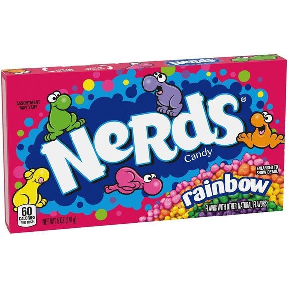 Wine & Gourmet - Nestle Wonka Nerds Rainbow Video - 141.7 g