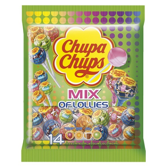 Chupa Chup Mix of Lollies 154g