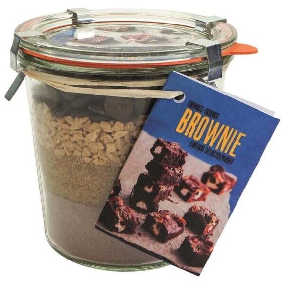 Löbke Backmischung Erdnuss-Brownie-Kuchen 440g