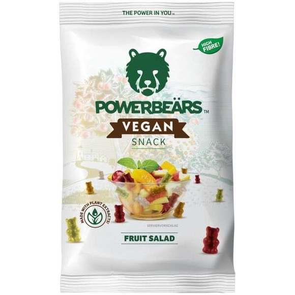 Powerbeärs Vegan Snack Fruit Salad 50g