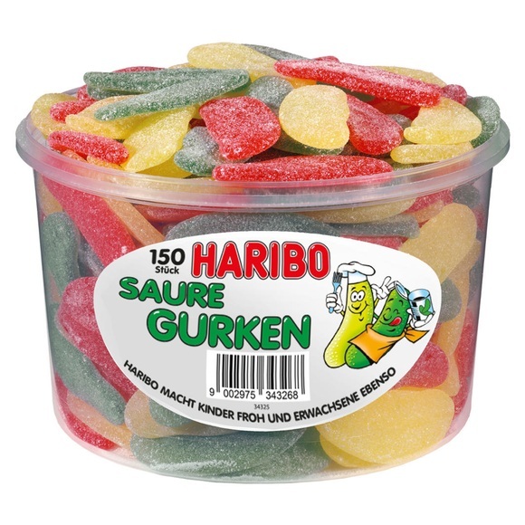 Haribo Sauergurken, 1,2 kg