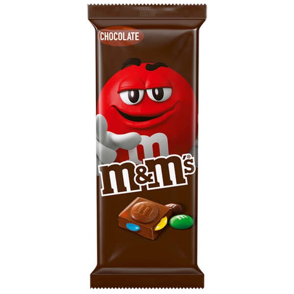 M&M'S Chocolate Tafel 165g mit m&m's minis