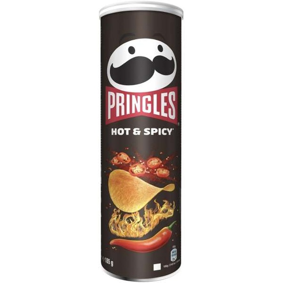 Pringles Hot & Spicy 185g