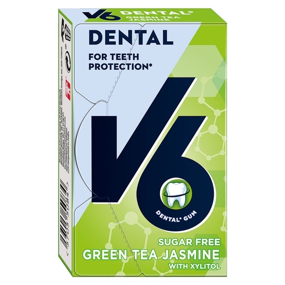 V6 Dental Care Green Tea Jasmin