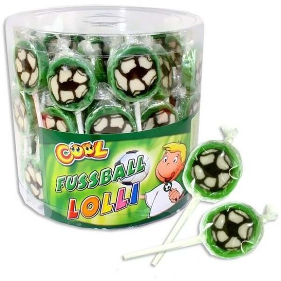 Cool Fussball Lolli 1 Stück
