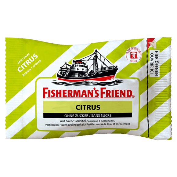 Fishermans Friend Citrus ohne Zucker (25 g)