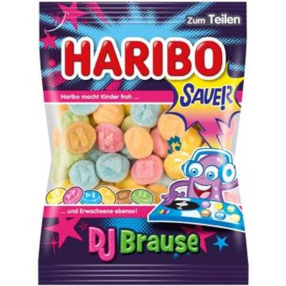 Haribo DJ Brause Sauer 175g