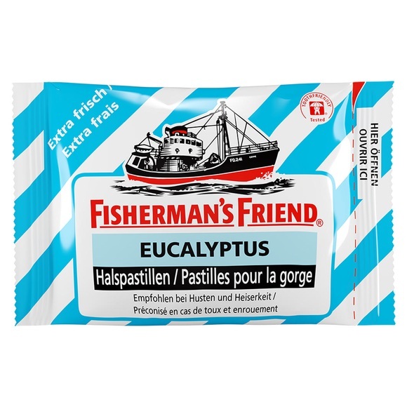 Fishermans Friend Eucalyptus-Menthol ohne Zucker (25 g)