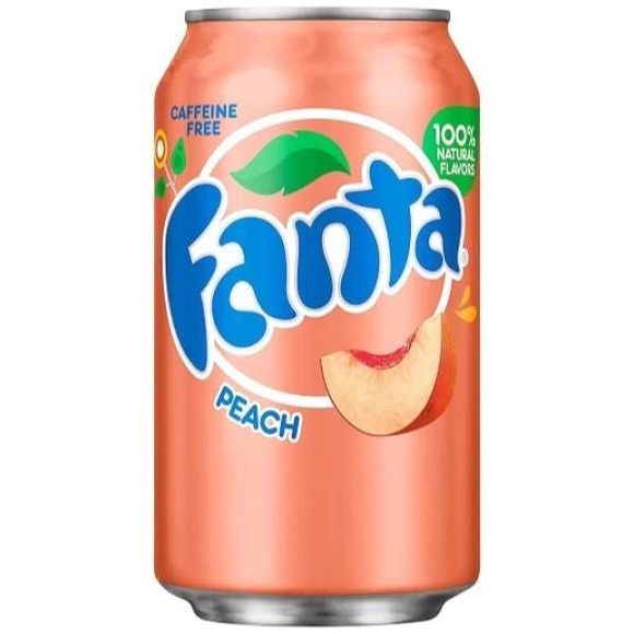 Fanta USA Peach, 355 ml