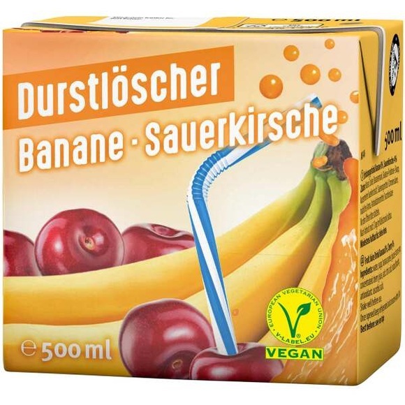 Durstlöscher Kirsch-Banane 500ml