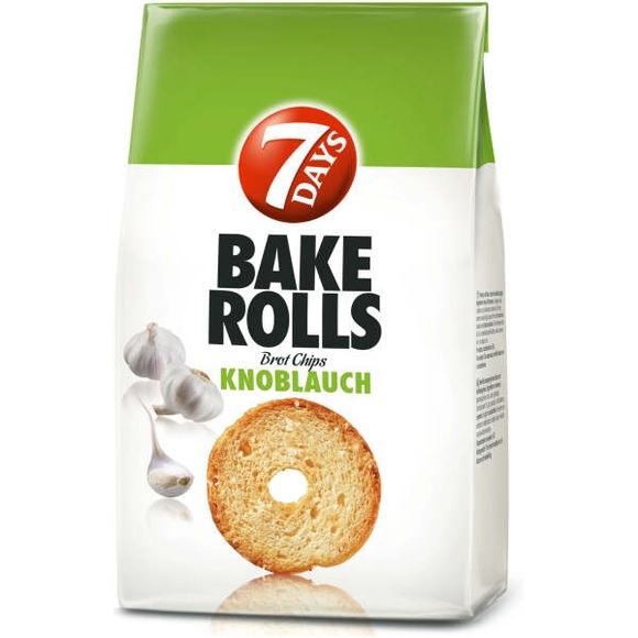 7 Days Bake Rolls Knoblauch - 250 g