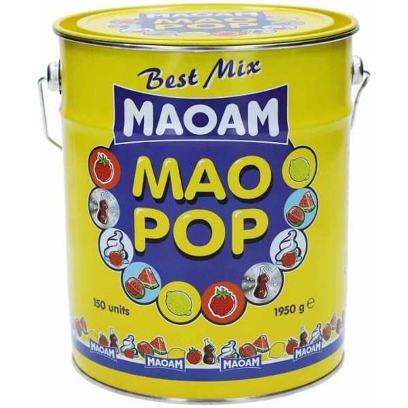 Maoam Mao Pop Best Mix Eimer 150 Stk.