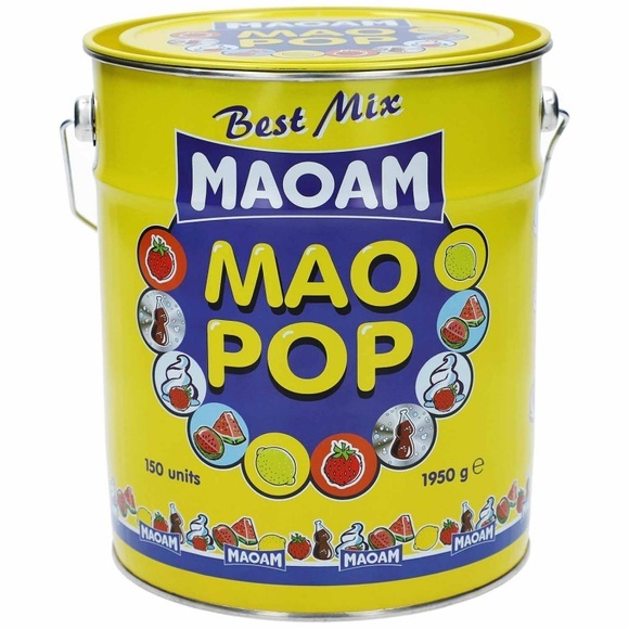 Maoam Mao Pop Best Mix Eimer 150 Stk.