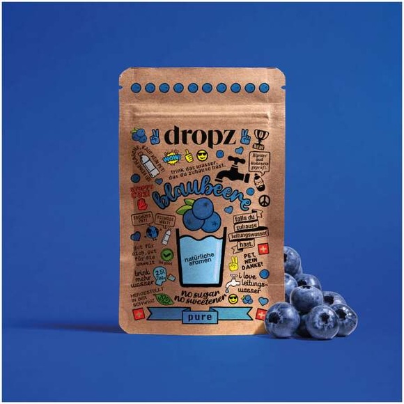 dropz Pure Blaubeere