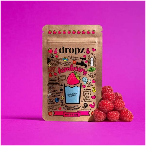 dropz Energy Himbeere mit Koffein