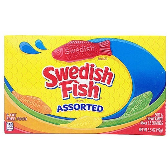 Swedish Fish Assorted 88g