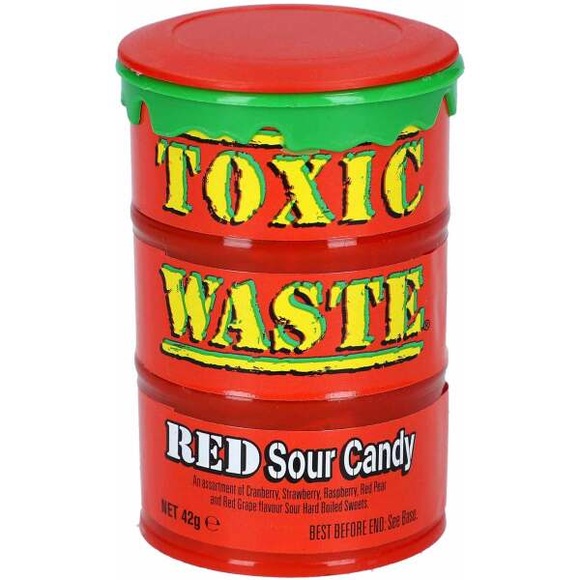 Toxic Waste Sour Candy diverse, 42g