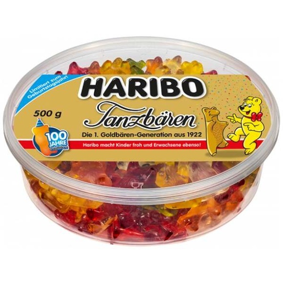 Haribo Tanzbären 100-Jahre Edition 500g