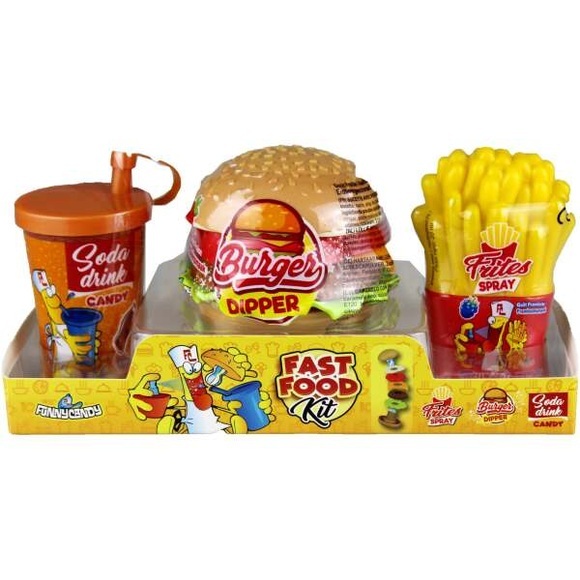 Funny Candy Fast Food Kit 104g