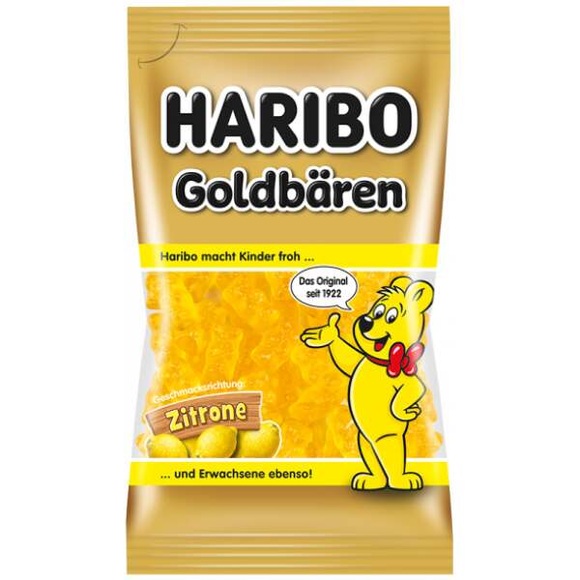 Haribo Goldbären Zitrone 75g