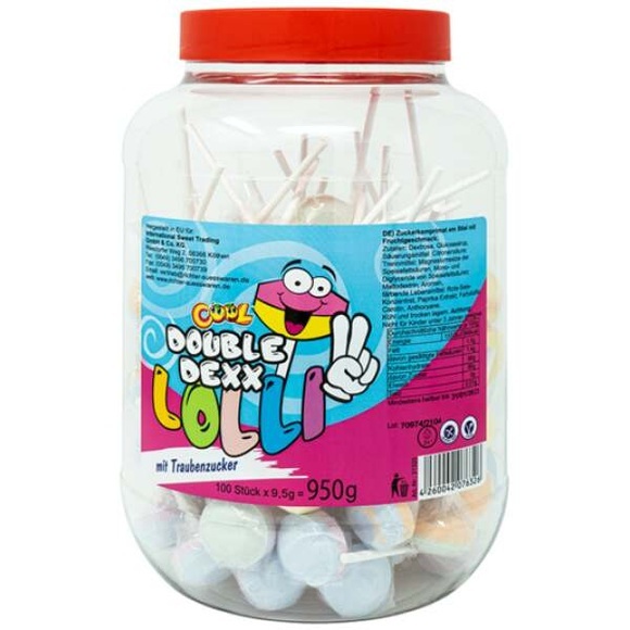 Cool Double Dexx Lollies Dose 100 Stk.