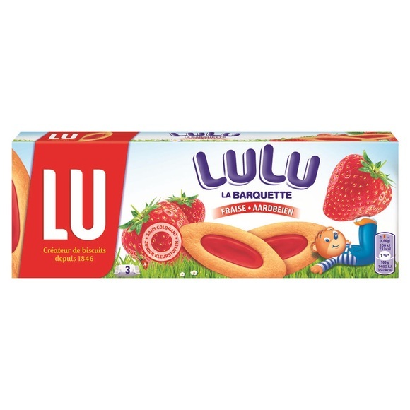 Lu Guezli Barquette Erdbeer