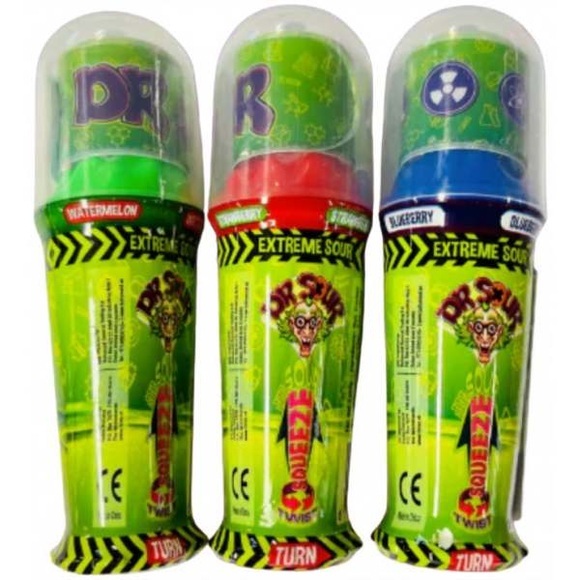 Dr. Sour Twist 'n Squeeze 3er Set