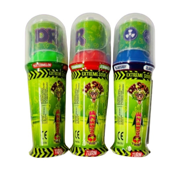 Dr. Sour Twist 'n Squeeze 3er Set