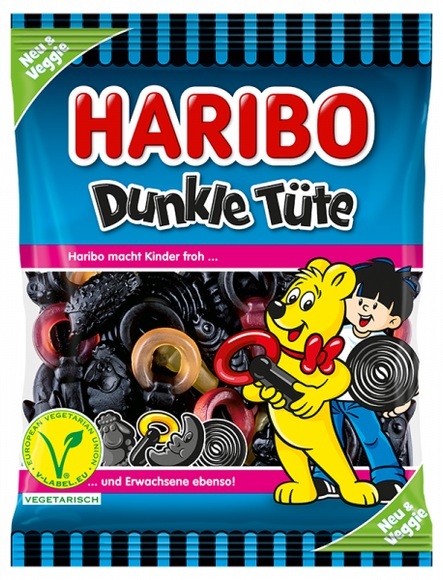 Haribo Dunkle Tüte 175g