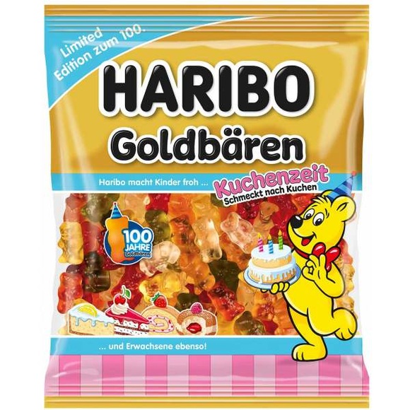 Haribo Goldbären Kuchenzeit 175g