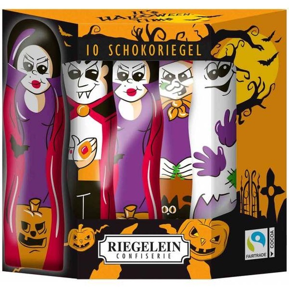 Riegelein Halloween Schokoriegel 10 Stück